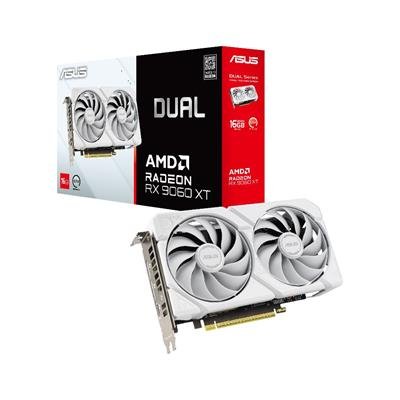 ASUS Dual RX 9060 XT 16GB White (DUAL-RX9060XT-16G) – product image