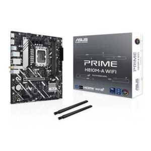 ASUS PRIME H810M-A WIFI LGA1851 micro-ATX Motherboard (DDR5, Wi‑Fi 6) – product image