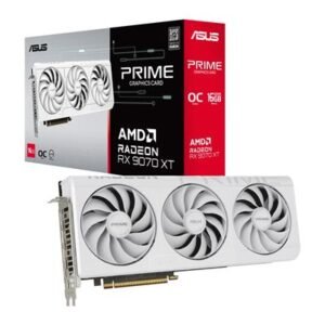 ASUS PRIME Radeon RX 9070 XT OC 16GB White – product image
