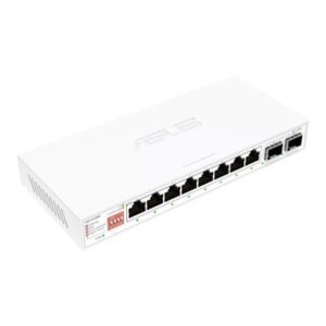 ASUS QG-U1080 8‑Port 2.5G + 2×10G SFP+ Unmanaged Switch – product image