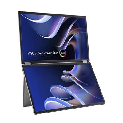 ASUS ZenScreen Duo OLED MQ149CD — Dual 14-inch Portable Monitor – product image