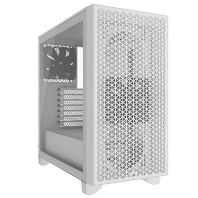 CORSAIR 3000D AIRFLOW White Mid-Tower Case – product image