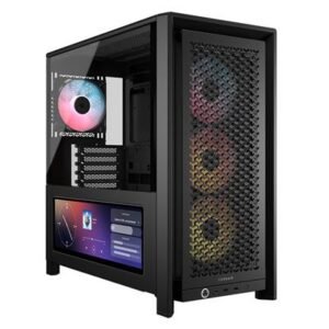 CORSAIR FRAME 4000D LCD RS ARGB Mid‑Tower Case — Black – product image