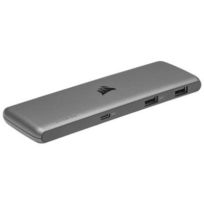 CORSAIR USB100 7‑Port USB‑C/USB‑A Expansion Hub (CU-9000003-UK) – product image