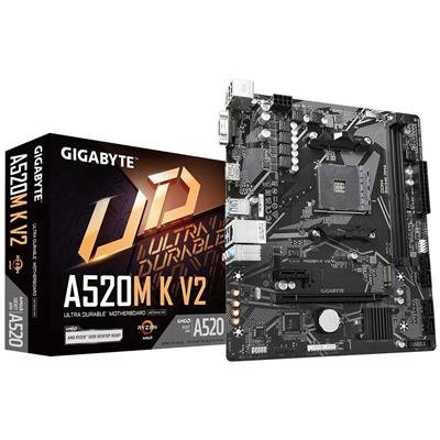 GIGABYTE A520M K V2 AM4 Micro-ATX Motherboard – product image