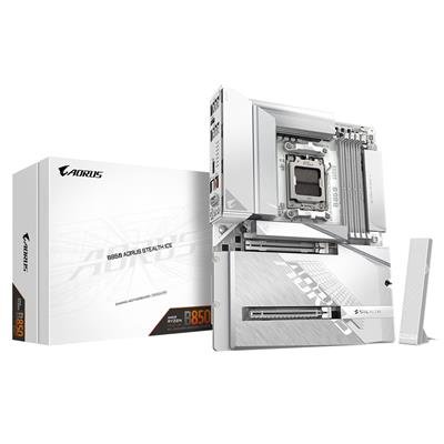 GIGABYTE AORUS B850 A Stealth Ice (AM5) ATX Motherboard – product image