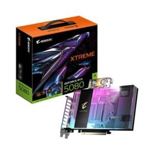 GIGABYTE AORUS RTX 5080 XTREME WATERFORCE WB 16GB – product image