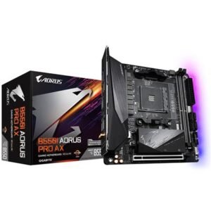 GIGABYTE B550I AORUS PRO AX Mini-ITX Motherboard (AM4, Wi‑Fi 6) – product image
