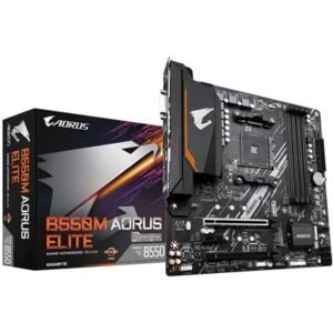 GIGABYTE B550M AORUS ELITE mATX Motherboard (AM4, B550) – product image