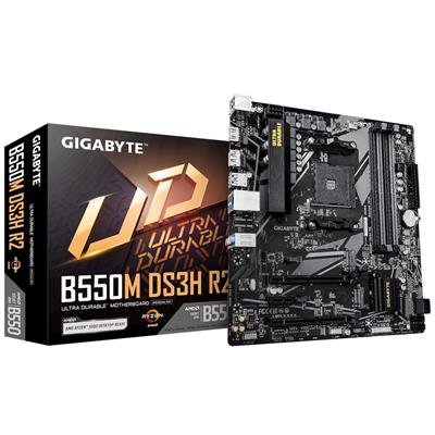 GIGABYTE B550M-DS3H R2 AM4 mATX Motherboard – product image