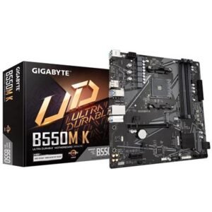 GIGABYTE B550M K (AM4) DDR4 Micro-ATX Motherboard – product image