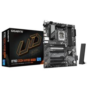 GIGABYTE B760 DS3H WIFI6E GEN5 ATX Motherboard (LGA1700, DDR5) – product image