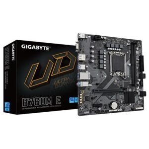 GIGABYTE B760M E LGA1700 micro-ATX DDR5 Motherboard – product image