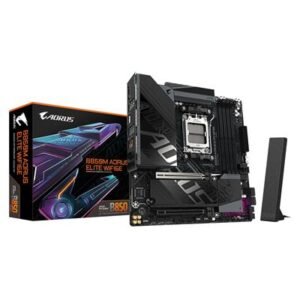 GIGABYTE B850M AORUS ELITE WIFI6E (AM5) Micro-ATX Motherboard – product image