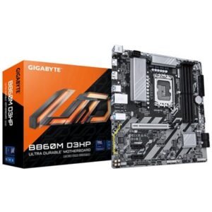 GIGABYTE B860M D3HP LGA1851 Micro-ATX Motherboard (B860, DDR5) – product image