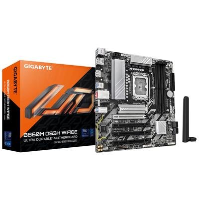 GIGABYTE B860M DS3H WIFI6E Micro‑ATX Motherboard (LGA1851, DDR5) – product image