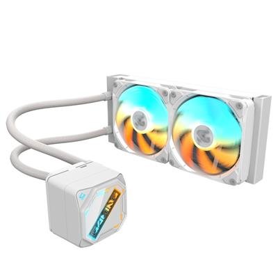 GIGABYTE GAMING 240 ICE 240mm AIO Liquid Cooler (White, ARGB) – product image