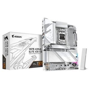 GIGABYTE X870 AORUS ELITE X3D ICE (AM5) ATX Motherboard – product image