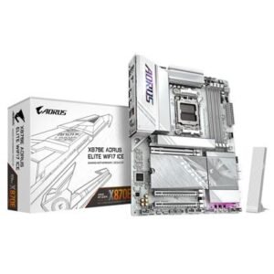 GIGABYTE X870E AORUS ELITE WIFI7 ICE AM5 ATX Motherboard – product image