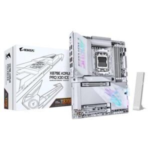 GIGABYTE X870E AORUS PRO X3D ICE – AM5 ATX Motherboard – product image