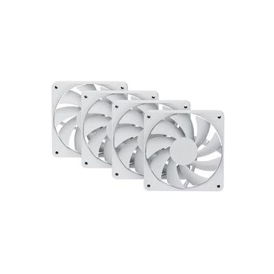 HYTE FA12 120mm Case Fans Snow White (4-Pack) – product image
