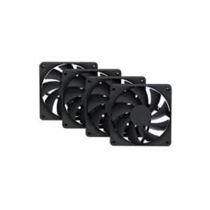 HYTE FA12 120mm PWM Case Fans (4-Pack) - Pitch Black – product image