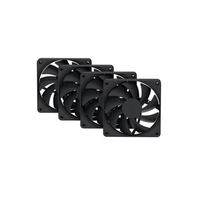 HYTE FA12 120mm PWM Case Fans (4-Pack) - Pitch Black – product image