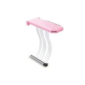 HYTE PCIe 5.0 Hyper Riser Cable — Strawberry Milk (200mm) – product image