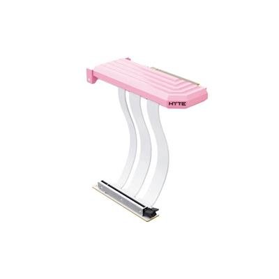 HYTE PCIe 5.0 Hyper Riser Cable — Strawberry Milk (200mm) – product image