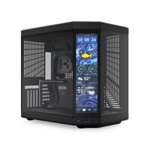 HYTE Y70 touch infinite Case — Pitch Black – product image