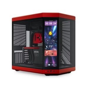 HYTE Y70 Touch Infinite Mid-Tower Case — Black Cherry – product image