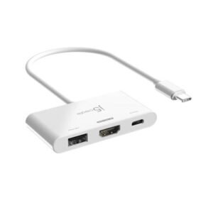 J5CREATE JCA399 USB-C to HDMI 4K 144Hz Adapter with USB 3.2 & 100W PD – product image