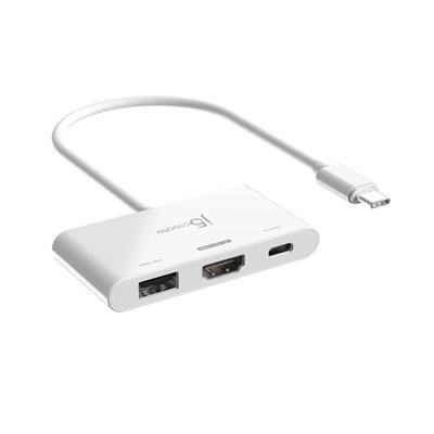 J5CREATE JCA399 USB-C to HDMI 4K 144Hz Adapter with USB 3.2 & 100W PD – product image