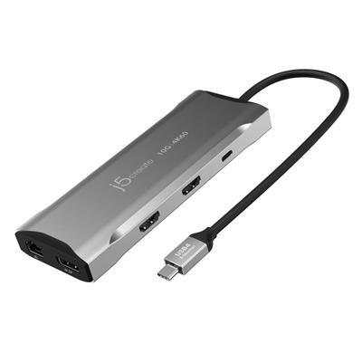 J5CREATE JCD397 4K60 Elite USB-C Triple-Monitor Mini Dock – product image