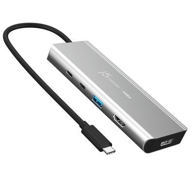 J5CREATE JCD401 USB4 Dual 4K Multi‑Port Hub (85W PD) – product image