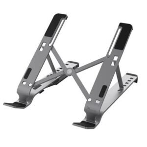 J5CREATE JTS223 Laptop Stand with USB 4‑Port Hub (Space Gray) – product image