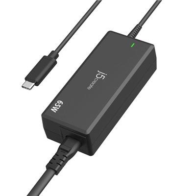 J5CREATE JUP1265 65W PD USB-C Power Adapter – product image