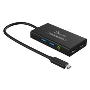 J5CREATE JVA01 Video Capture USB Hub — 1080p capture, 4K HDMI – product image
