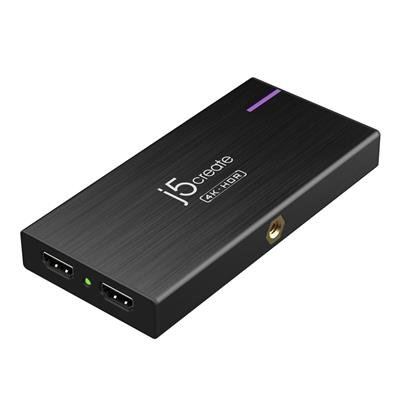 J5CREATE JVA14 4K Game Capture Station – product image