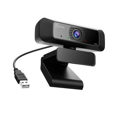 J5CREATE JVCU100 USB HD Webcam with 360° Rotation (1080p) – product image