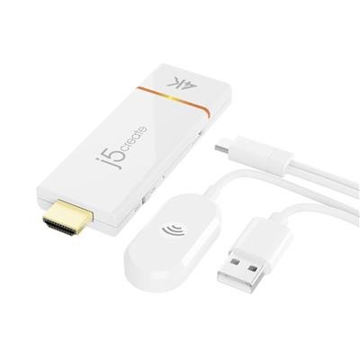 J5CREATE ScreenCast 4K Wireless Display Adapter (JVAW76) – product image