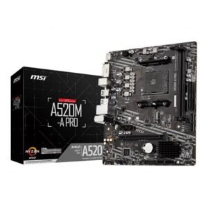 MSI A520M-A PRO Micro-ATX AM4 Motherboard – product image