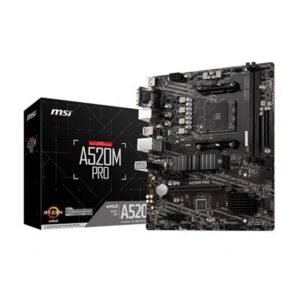 MSI A520M PRO AM4 micro-ATX Motherboard – product image