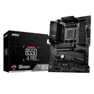 MSI B550-A PRO AM4 ATX Motherboard — B550, 2× M.2, USB‑C – product image