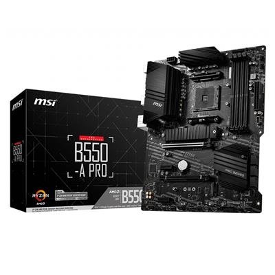 MSI B550-A PRO AM4 ATX Motherboard — B550, 2× M.2, USB‑C – product image