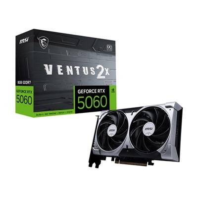 MSI GeForce RTX 5060 8GB VENTUS 2X OC (G5060-8V2C) – product image