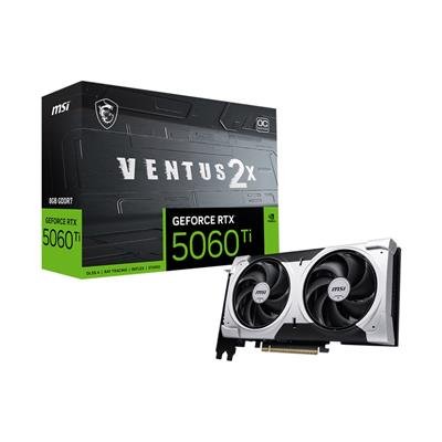 MSI GeForce RTX 5060 Ti 8GB VENTUS 2X OC PLUS – product image