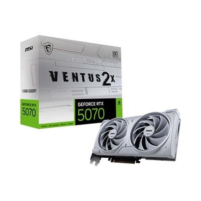 MSI GeForce RTX 5070 Ventus 2X OC White 12GB – product image