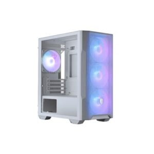 MSI MAG FORGE M100R White ARGB Micro‑ATX Case – product image