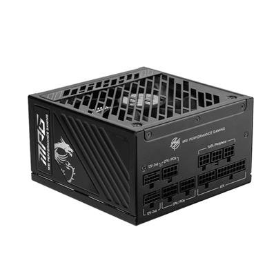 MSI MPG A850GS PCIE5 850W 80 PLUS Gold Fully Modular ATX 3.1 PSU – product image